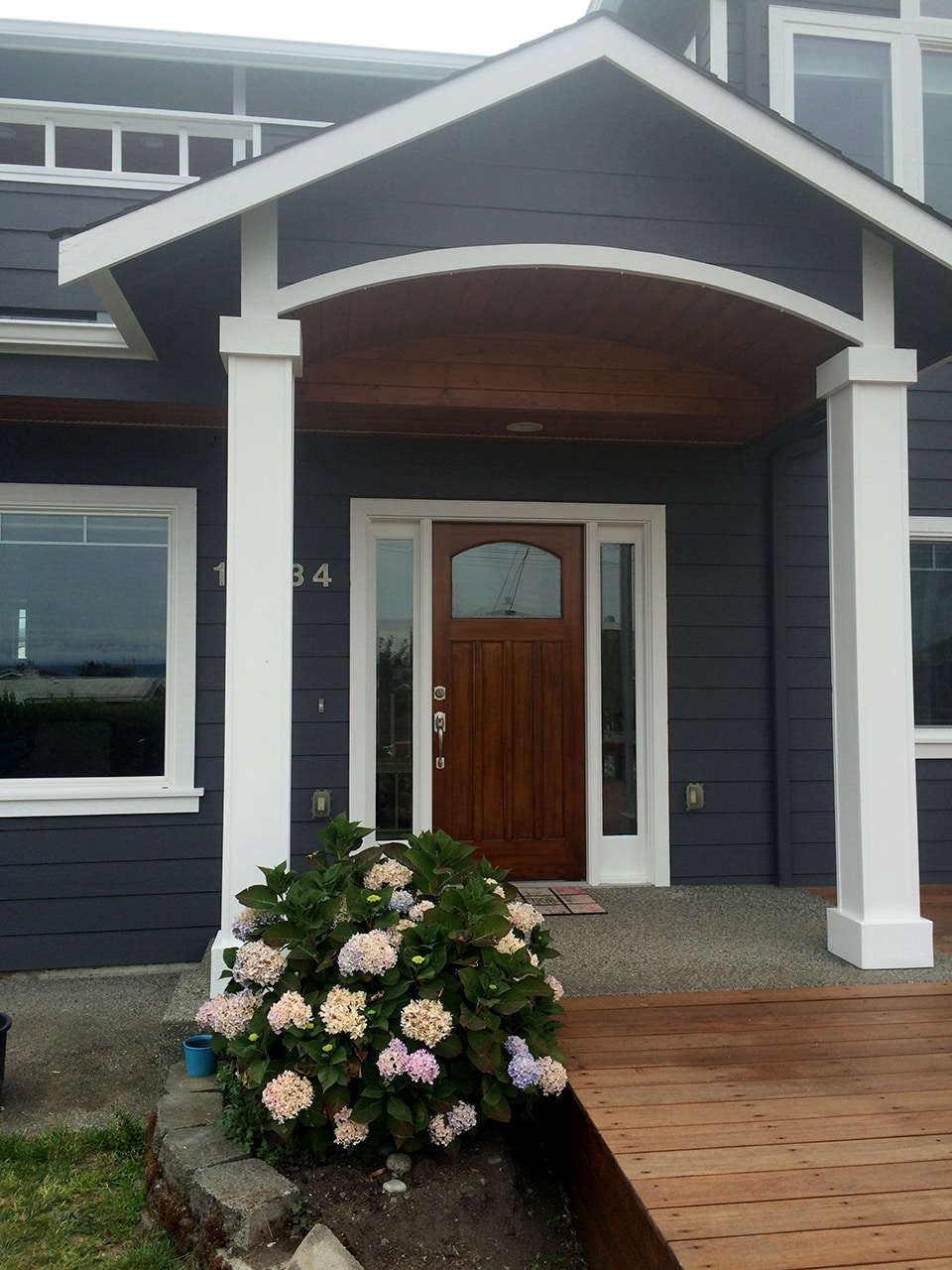 Front Door, Siding, and Soffit